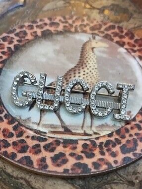 Gunmetal Logo Pin